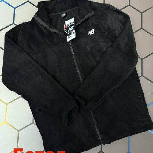 Кофта спорт Alex Clothes (2XL-6XL) 13021 black (зима) Alex Clothes 13021 black