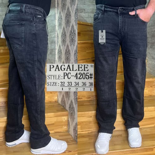 Джинсы God Baron (32-38) PC-4205 blue (деми) God Baron PC-4205 blue