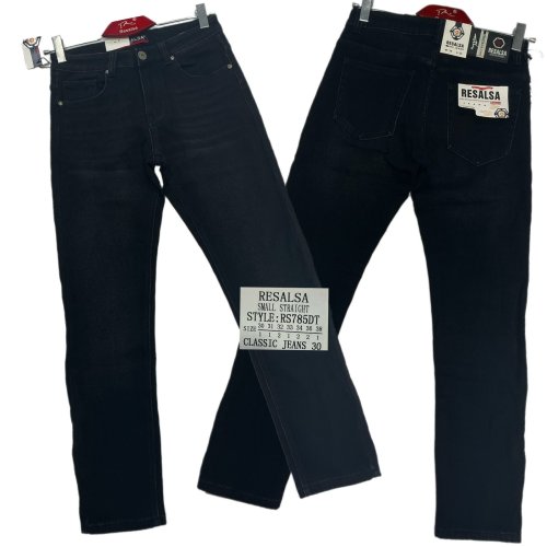 Джинсы God Baron (30-38) RS785DT black (зима) God Baron RS785DT black