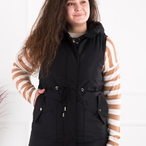 Жилетка Sport style (48-56) 2317 black (деми) Sport style 2317 black