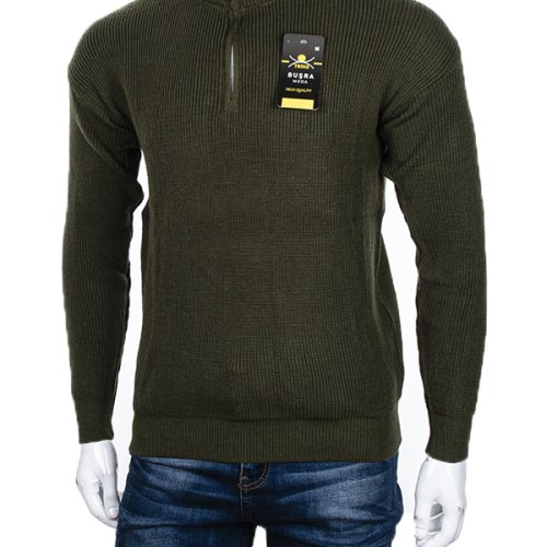 Свитер Abdo (M-2XL) Змійка khaki (зима) Abdo Змійка khaki