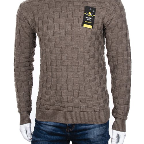 Свитер Abdo (L-2XL) Коло d.beige (зима) Abdo Коло d.beige