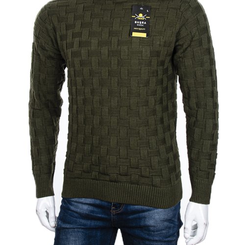 Свитер Abdo (L-2XL) Коло khaki (зима) Abdo Коло khaki