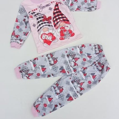 Пижама Meloria (28-36) ML2786 pink (зима) Meloria ML2786 pink