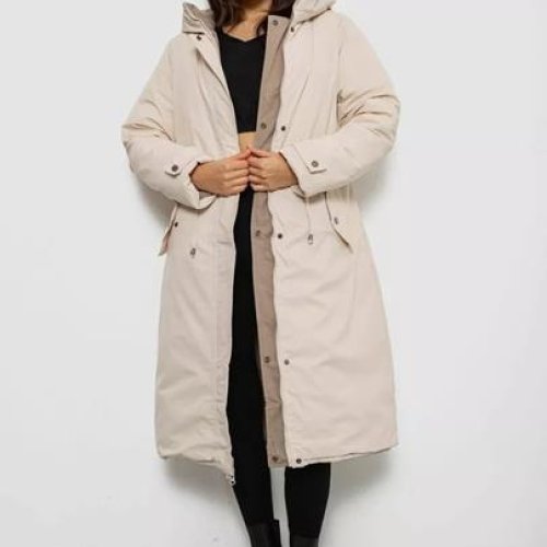 Куртка Seven Group (L-3XL) 24115 d.beige-l.beige (зима) Seven Group 24115 d.beige-l.beige