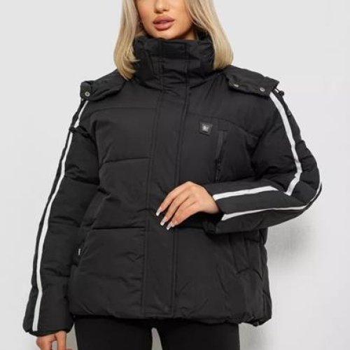 Куртка Seven Group (L-3XL) 866 black (зима) Seven Group 866 black