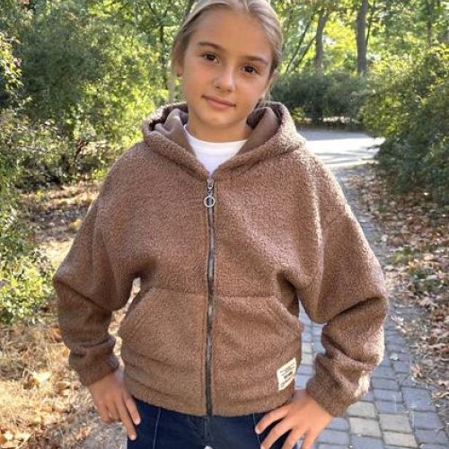 Кофта LiMa kids (128-152) 2546 brown (зима) LiMa kids 2546 brown