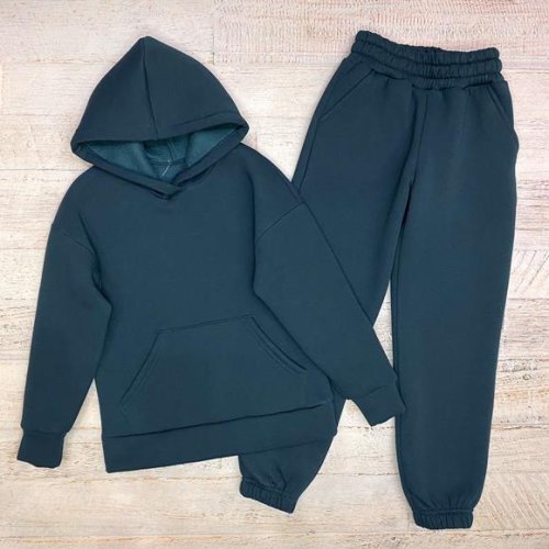 Костюм спорт LiMa kids (128-152) 2558 d.green (зима) LiMa kids 2558 d.green