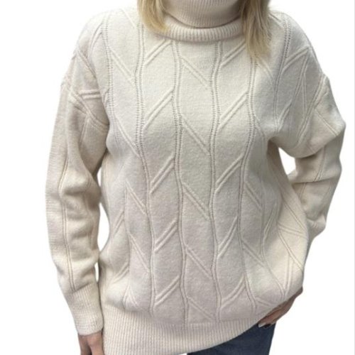 Свитер Modnulya (48-54) 24041 white (зима) Modnulya 24041 white