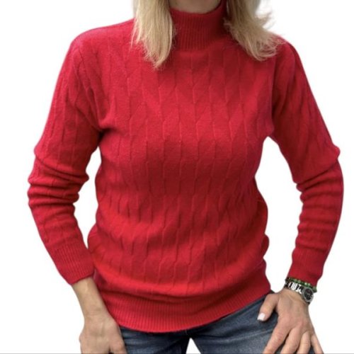 Свитер Modnulya (42-48) 24065 red (зима) Modnulya 24065 red