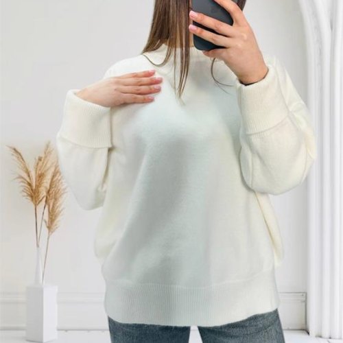 Свитер Modnulya (46-54) 26352 white (зима) Modnulya 26352 white