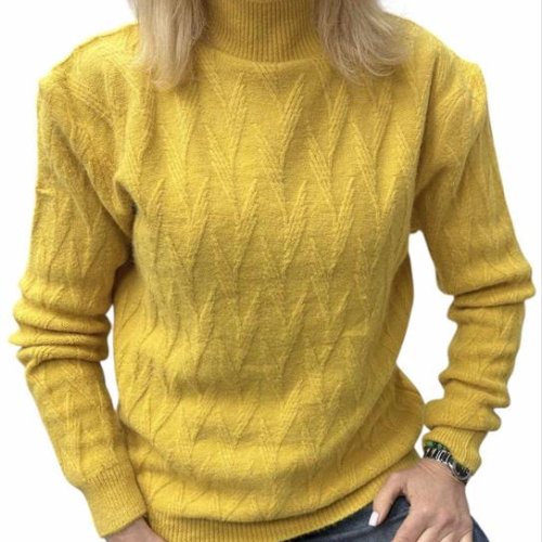 Свитер Modnulya (48-52) 26370 yellow (зима) Modnulya 26370 yellow