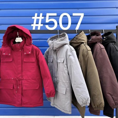 Куртка Modnulya (M-XL) 507 black (зима) Modnulya 507 black