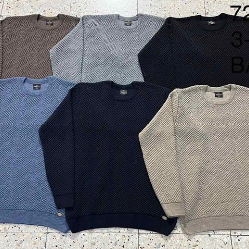 Свитер Sabihina (3XL-5XL) 72133-1 navy (зима) Sabihina 72133-1 navy