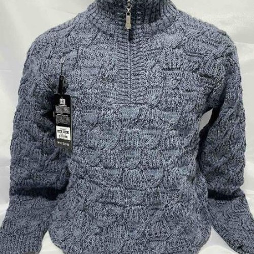 Свитер Sabihina (L-2XL) SB1449 grey (зима) Sabihina SB1449 grey