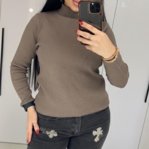 Свитер Lora (44-46) LR766 d.grey (зима) Lora LR766 d.grey