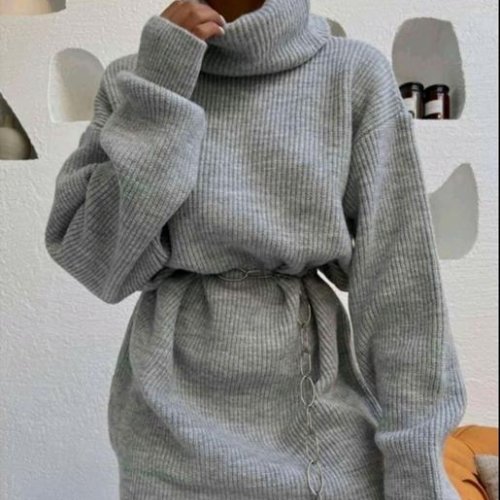 Туника Lora (one size) LR797 grey (зима) Lora LR797 grey