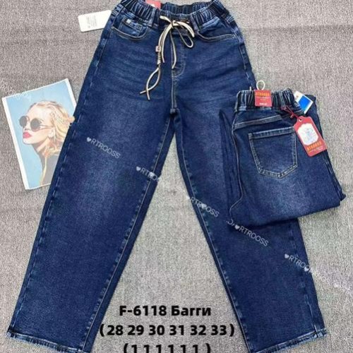Джинсы Fangsida (25-30) 6118 blue (зима) Fangsida 6118 blue
