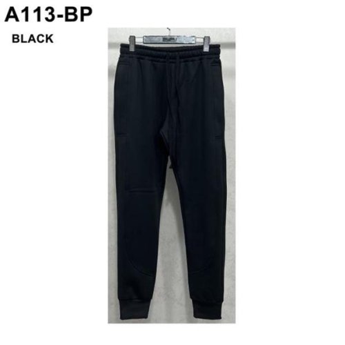 Штаны спорт LiOpt (M-3XL) A113BP black (зима) LiOpt A113BP black