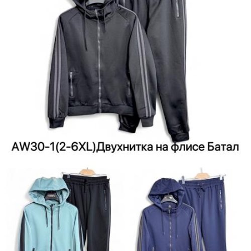 Костюм спорт LiOpt (2XL-6XL) AW30-1 blue (зима) LiOpt AW30-1 blue