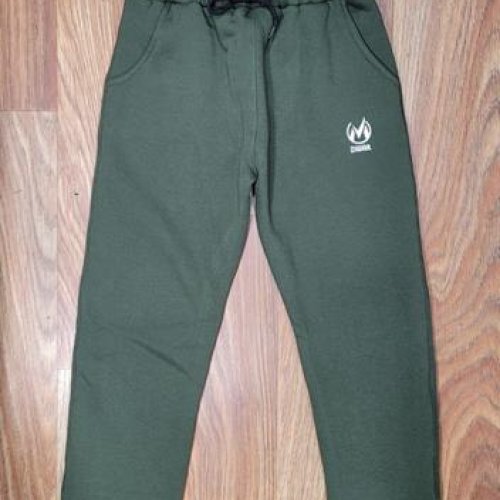 Штаны спорт MMZ (12-16) 211-3 green (зима) MMZ 211-3 green