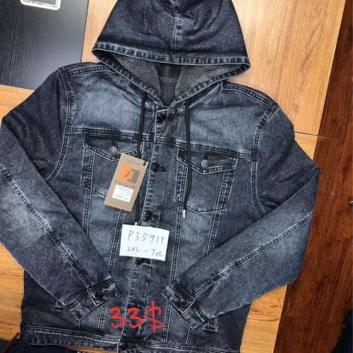 Куртка God Baron (2XL-7XL) P3591T blue (зима) God Baron P3591T blue