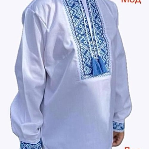 Вышиванка Надийка (6-12) ND385-237 white (деми) Надийка ND385-237 white