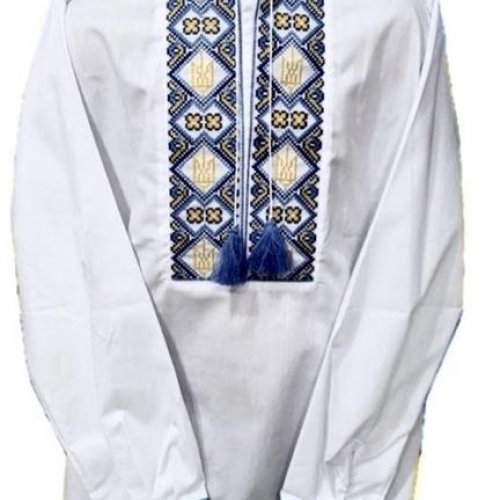 Вышиванка Надийка (2-6) ND393-236 white (деми) Надийка ND393-236 white