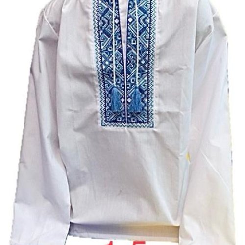 Вышиванка Надийка (1-5) ND398-153 white (деми) Надийка ND398-153 white