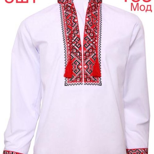 Вышиванка Надийка (1-5) ND399-153 white (деми) Надийка ND399-153 white