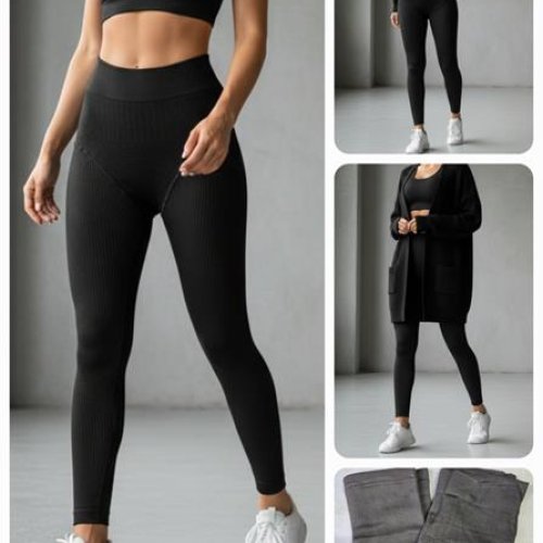 Лосины Hoan (44-54) HN827 black (зима) Hoan HN827 black