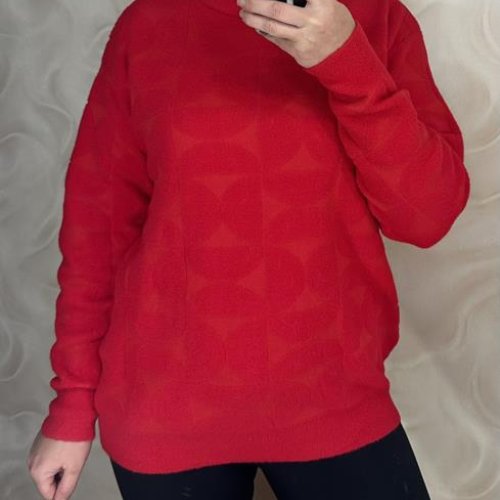 Свитер LeVisha (48-54) 25408 red (зима) LeVisha 25408 red