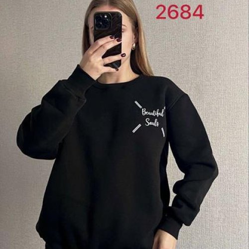 Свитер FSN (46-52) 2684 black (зима) FSN 2684 black