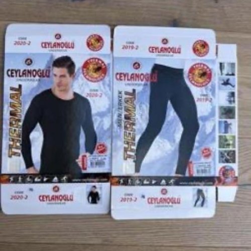 Термобелье Disneyopt (M-3XL) 2020 black (зима) Disneyopt 2020 black