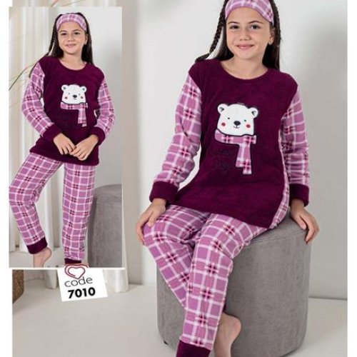 Пижама Disneyopt kids (9-16) 7010 pink (зима) Disneyopt kids 7010 pink