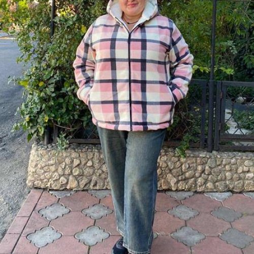 Куртка Romeo life (50-60) 39-3 pink (деми) Romeo life 39-3 pink