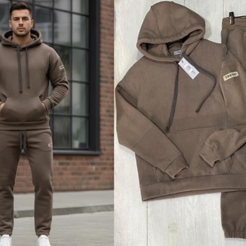 Костюм спорт Annet (48-58) AZ0177 brown (зима) Annet AZ0177 brown