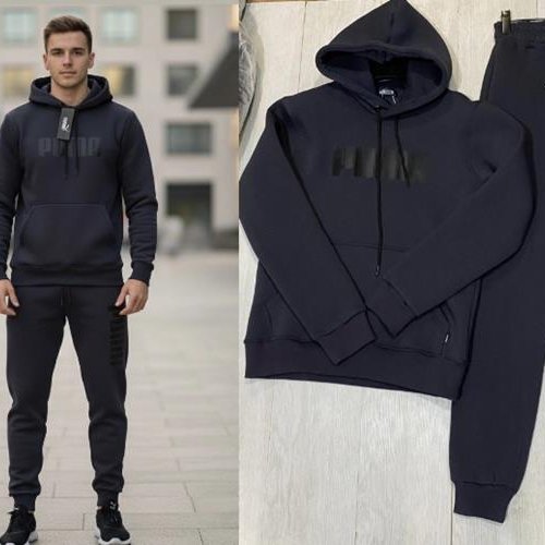 Костюм спорт Annet (M-2XL) AZ0179 navy (зима) Annet AZ0179 navy