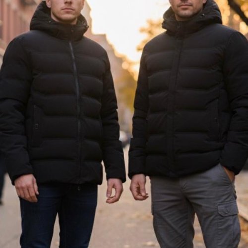 Куртка Annet (XL-5XL) AZ0181 black (зима) Annet AZ0181 black