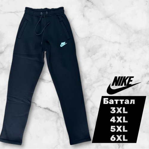 Штаны спорт Mary Poppins (3XL-6XL) 6760 black (зима) Mary Poppins 6760 black