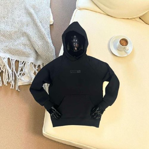 Худи Newe Esto (M-2XL) NE85 black (зима) Newe Esto NE85 black