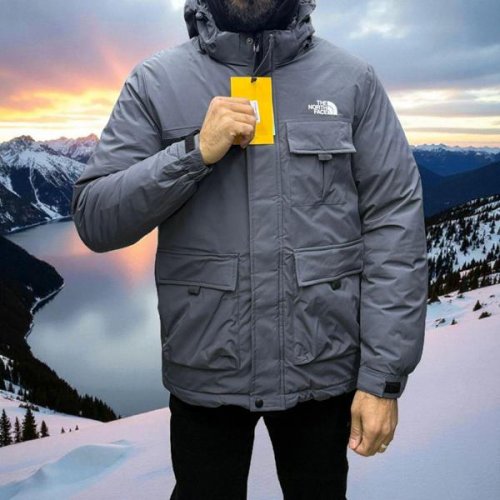 Куртка Newe Esto (L-4XL) 7025 grey (зима) Newe Esto 7025 grey