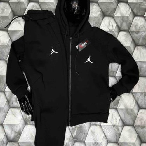 Костюм спорт Newe Esto (M-3XL) NE245 black (зима) Newe Esto NE245 black