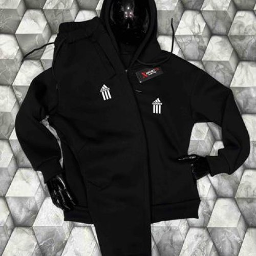 Костюм спорт Newe Esto (M-3XL) NE247 black (зима) Newe Esto NE247 black