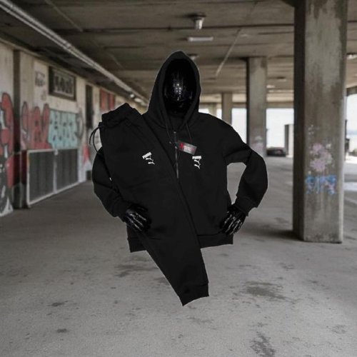 Костюм спорт Newe Esto (M-3XL) NE252 black (зима) Newe Esto NE252 black