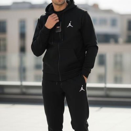 Костюм спорт Newe Esto (M-3XL) NE253 black (зима) Newe Esto NE253 black