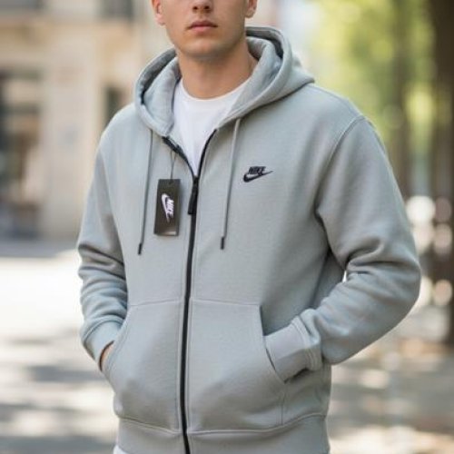 Кофта спорт Newe Esto (M-2XL) NE255 l.grey (зима) Newe Esto NE255 l.grey