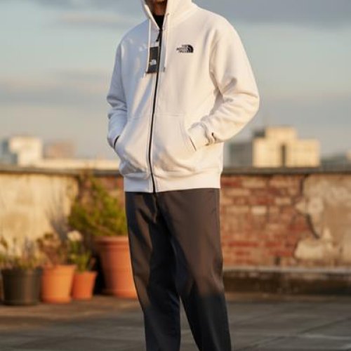 Кофта спорт Newe Esto (M-2XL) NE256 white (зима) Newe Esto NE256 white