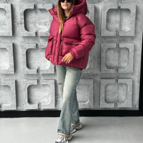 Пуховик Trend (S-M) 2481 wine (зима) Trend 2481 wine