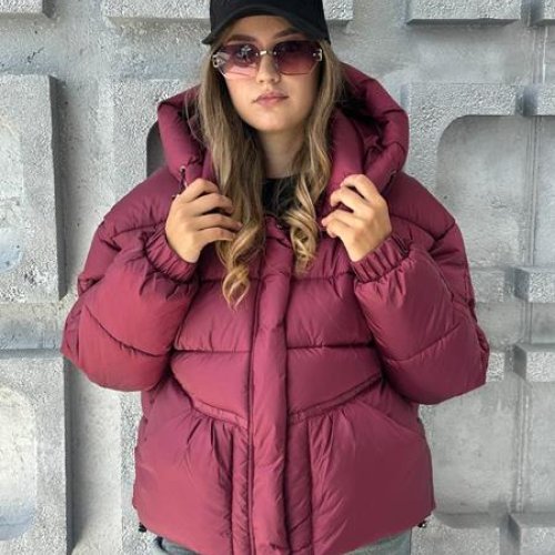 Пуховик Trend (S-M) 2483 wine (зима) Trend 2483 wine